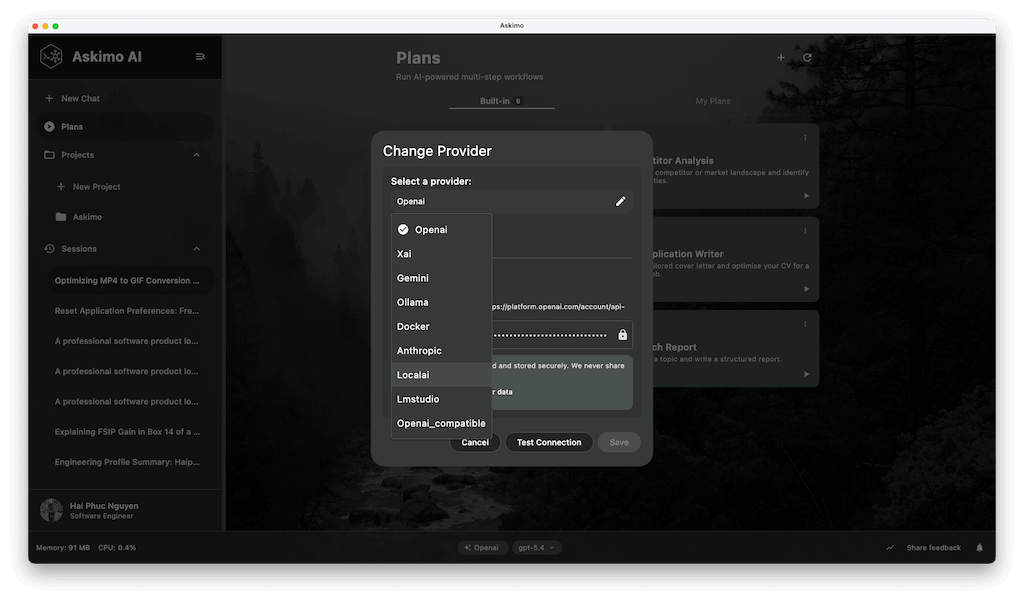 Works with All Major AI Models