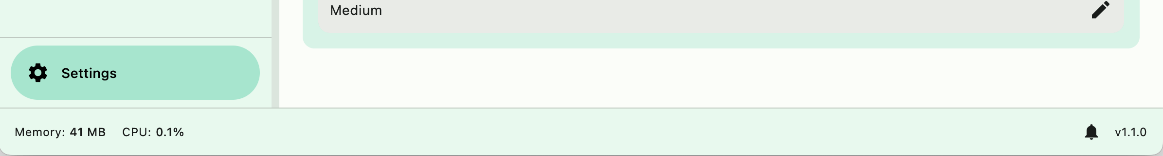Resource monitor in Askimo